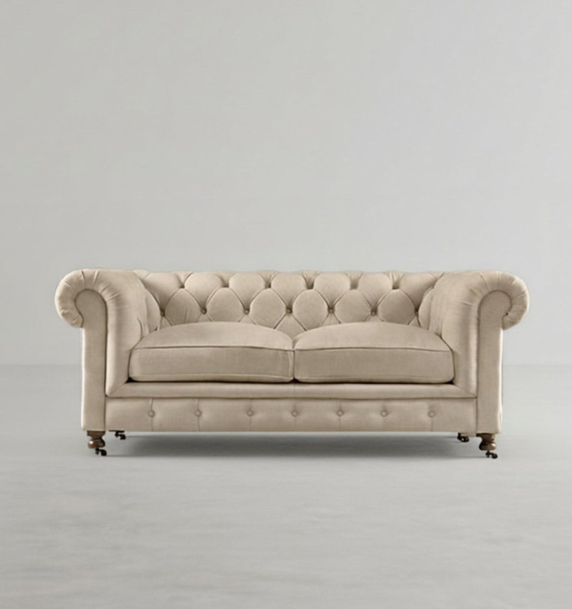 ChicComfort Two Seater Sofa, Velvet - Joe’s Haven