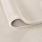 Carmel Cream Striped Rug | 6010 - Joe’s Haven