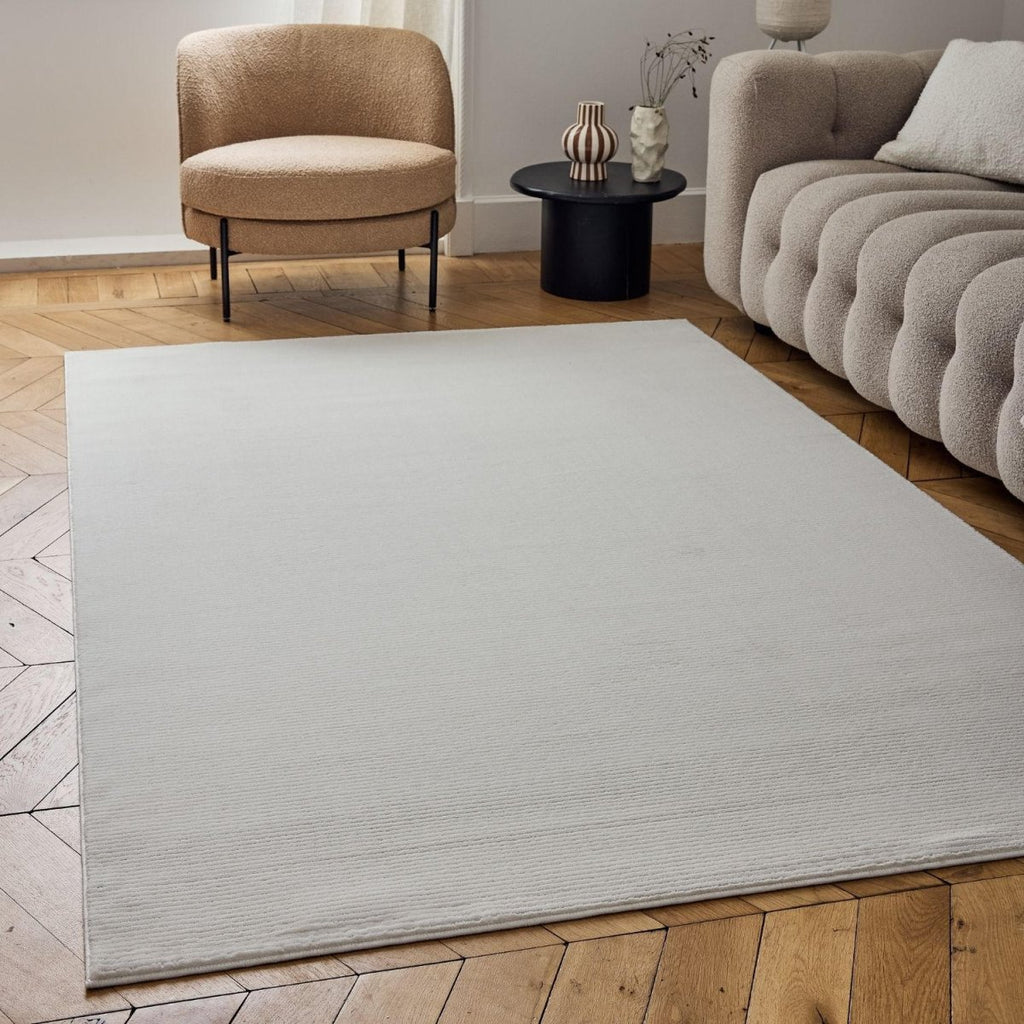 Carmel Cream Striped Rug | 6010 - Joe’s Haven