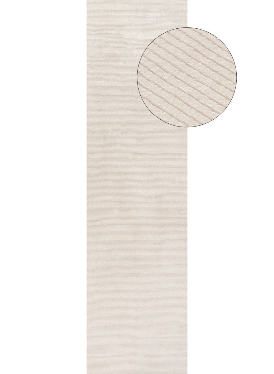 Carmel Cream Striped Rug | 6010 - Joe’s Haven