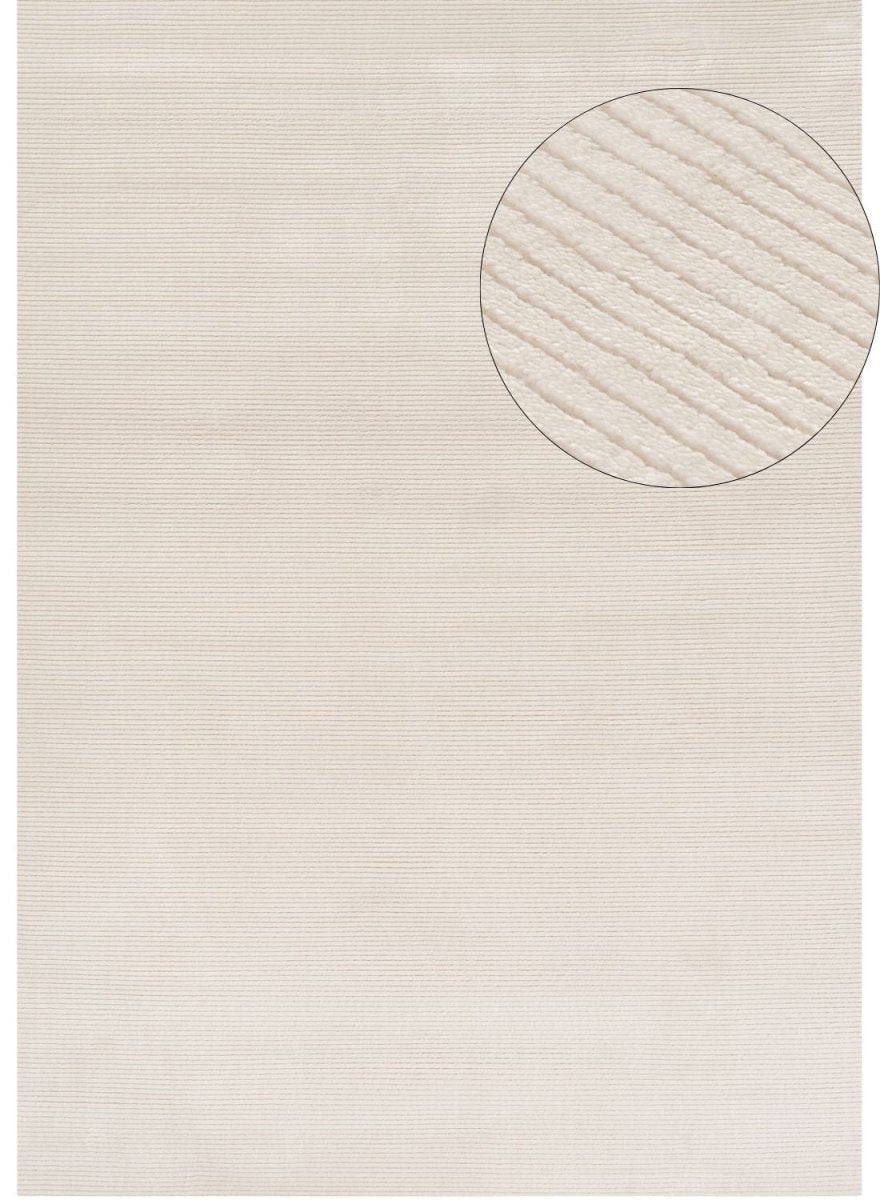 Carmel Cream Striped Rug | 6010 - Joe’s Haven