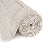 Carmel Cream-Beige Geometric Rug | 6040 - Joe’s Haven