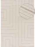 Carmel Cream - Beige Geometric Rug | 6040 - Joe’s Haven
