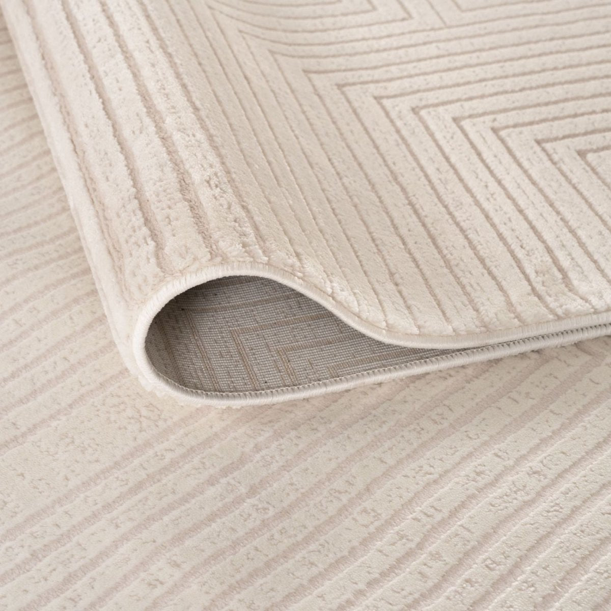 Carmel Cream Geometric Rug | 6040 - Joe’s Haven