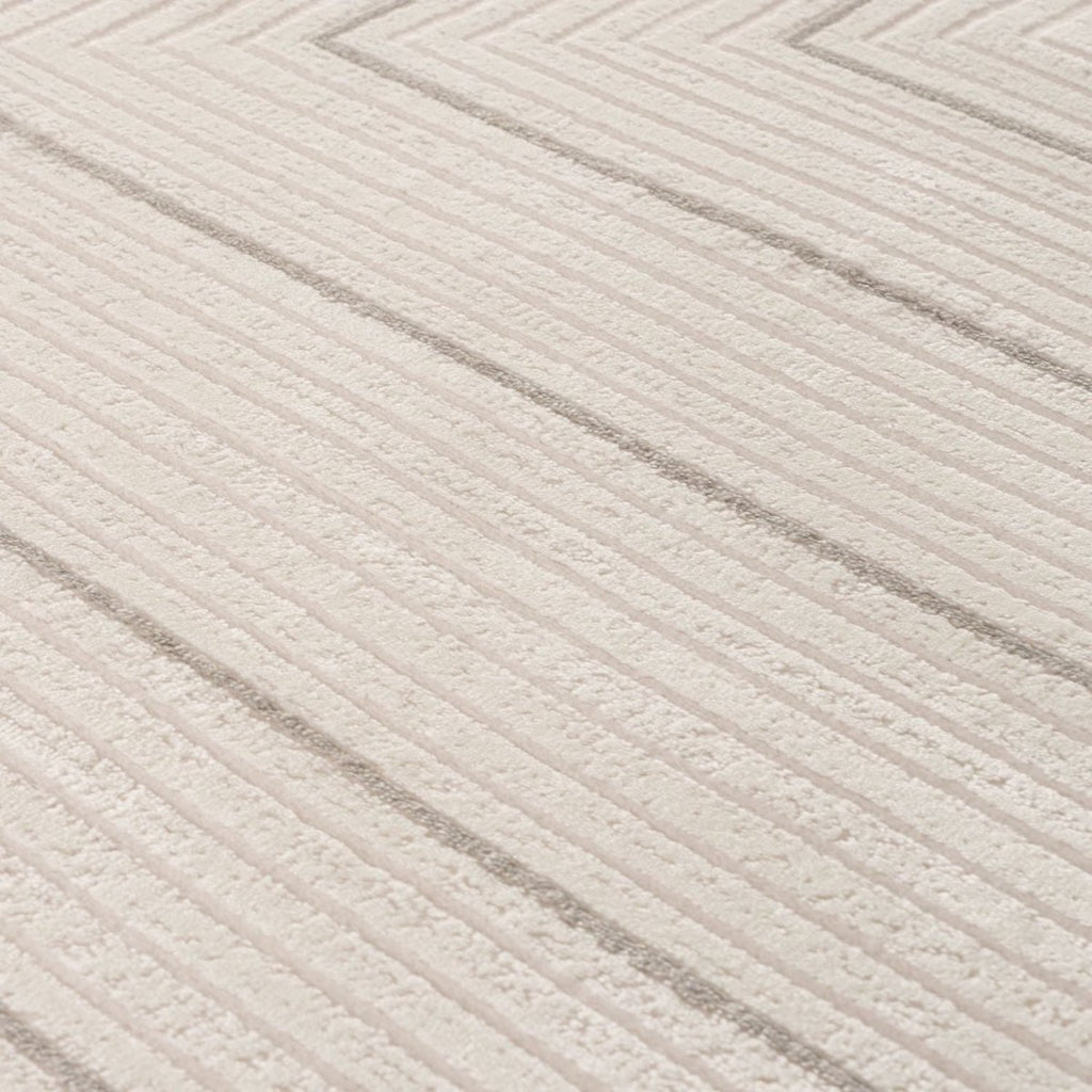 Carmel Cream-Grey Geometric Rug | 6040 - Joe’s Haven