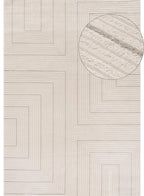 Carmel Cream - Grey Geometric Rug | 6040 - Joe’s Haven