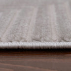 Carmel Grey-Cream Geometric Rug | 6050