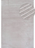 Carmel Grey - Cream Geometric Rug | 6050 - Joe’s Haven