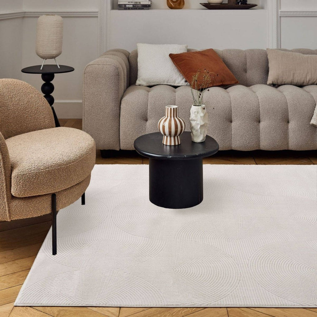 Carmel Cream Geometric Rug | 6070 - Joe’s Haven