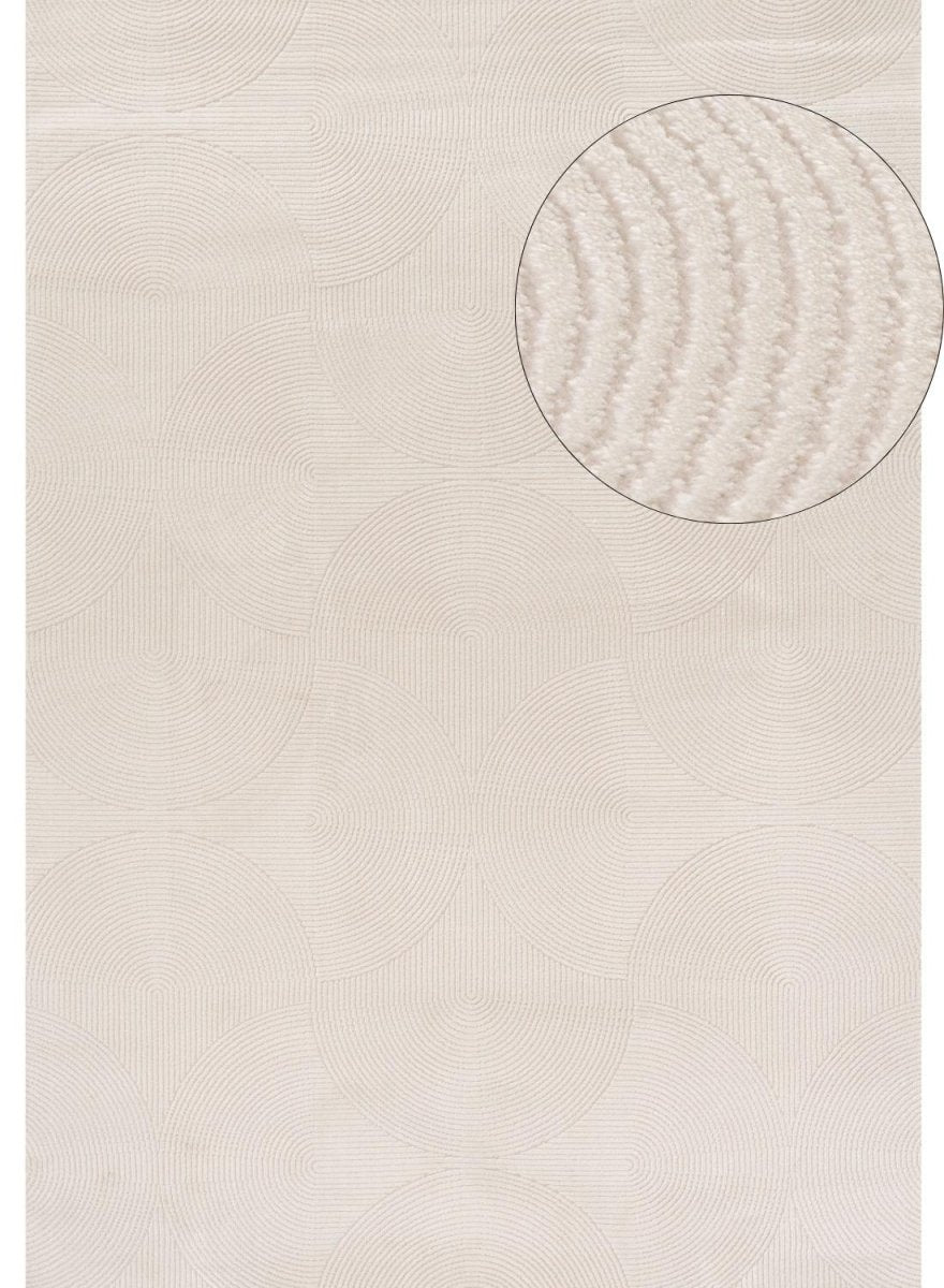 Carmel Cream Geometric Rug | 6070 - Joe’s Haven