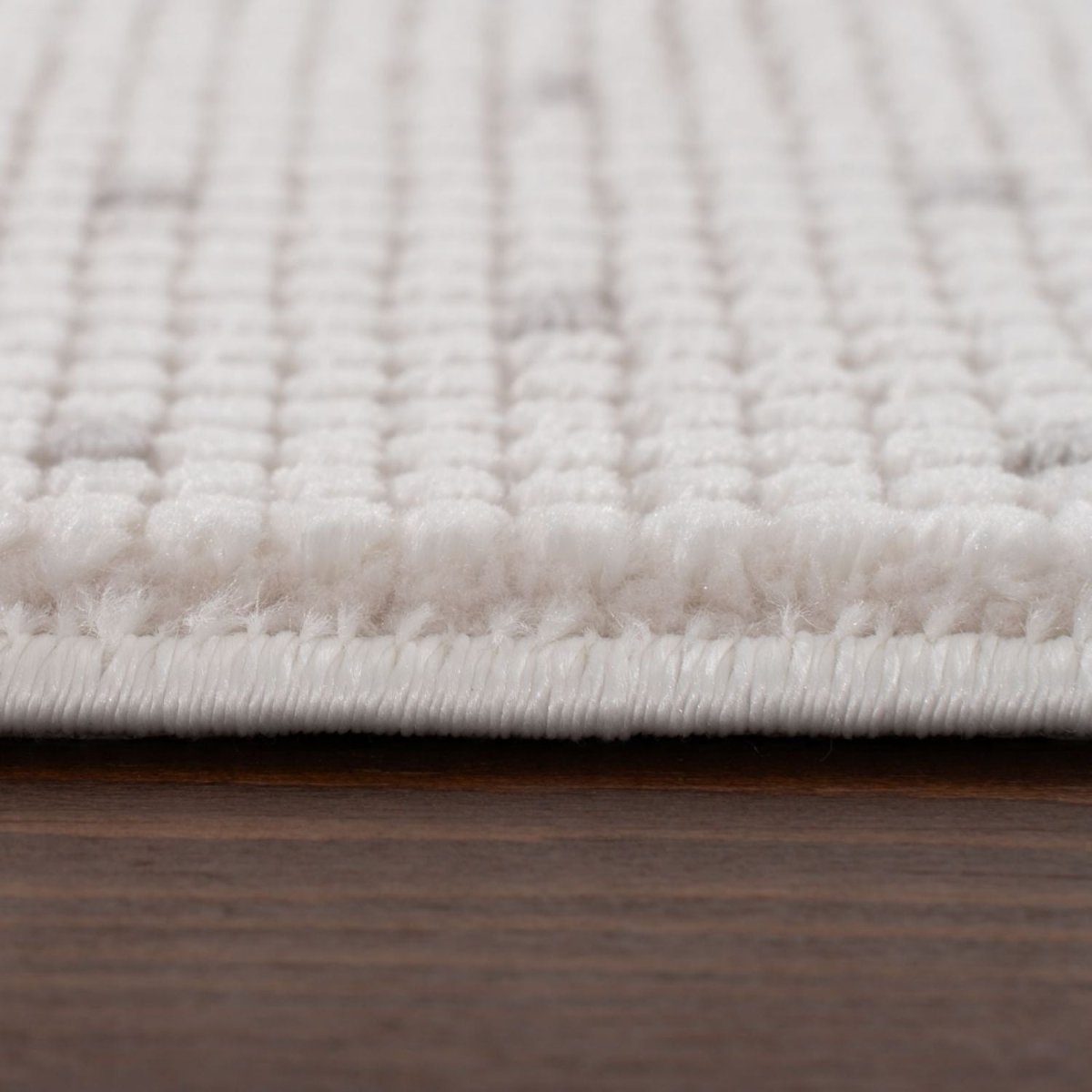 Carmel Cream-Grey Dots Rug | 6080 - Joe’s Haven