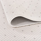 Carmel Cream-Grey Dots Rug | 6080 - Joe’s Haven