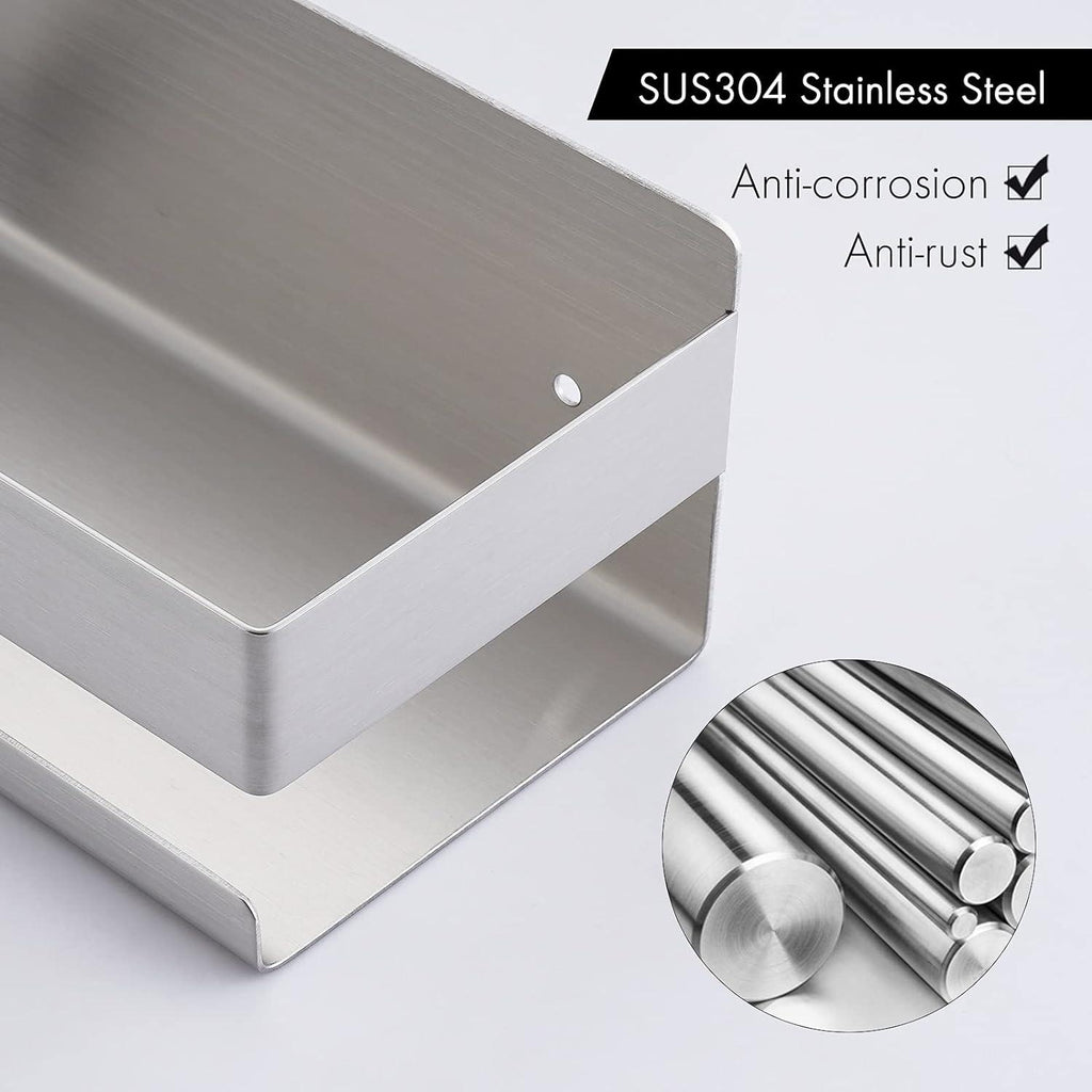 KES Bathroom Shower Shelf Wall Mounted 23CM, Stainless Steel - Joe’s Haven