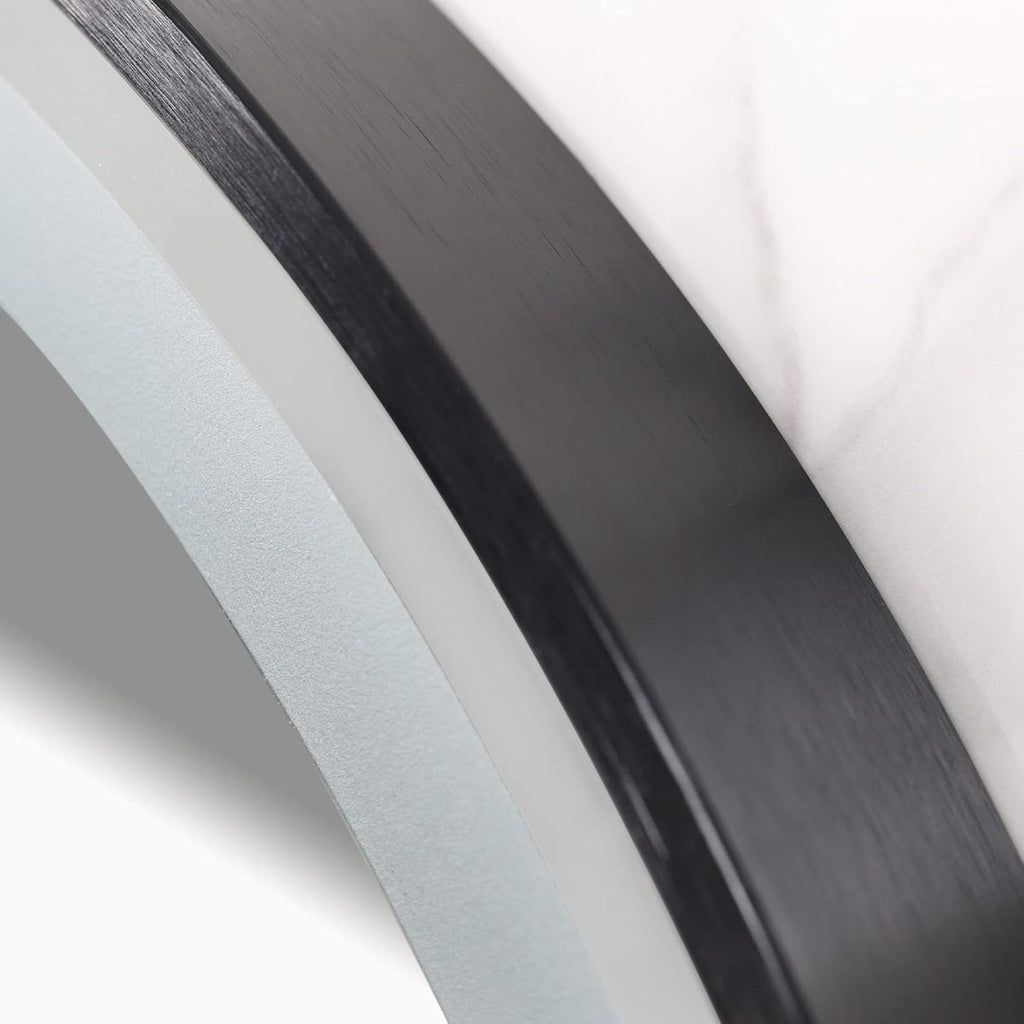 LUVODI 800x800mm Round LED Bathroom Mirror, Black Frame, Anti - Fog, Touch Sensor - Joe’s Haven