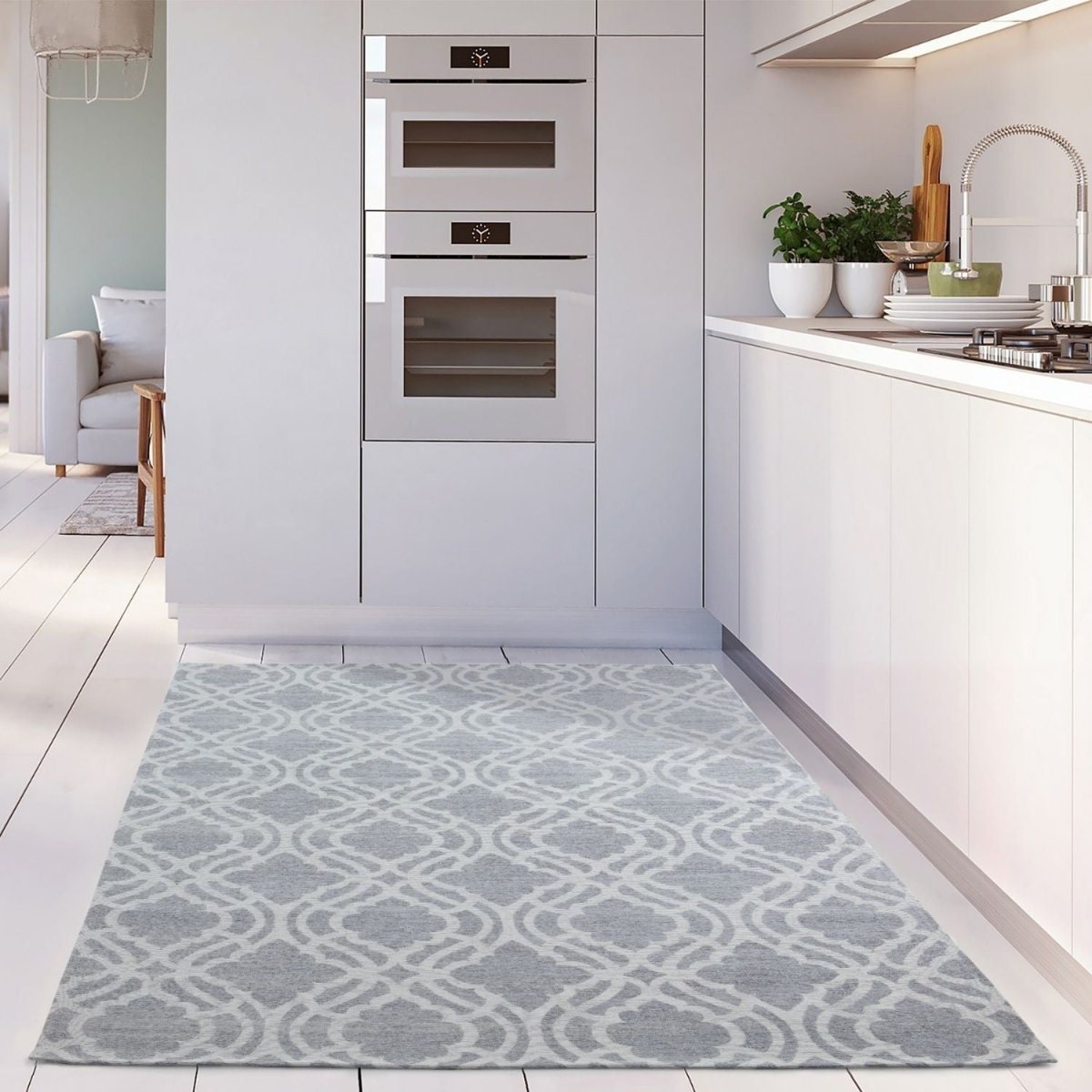 Washable Rug Carina Grey | 6901G - Joe’s Haven