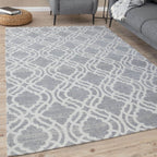 Washable Rug Carina Grey | 6901G - Joe’s Haven
