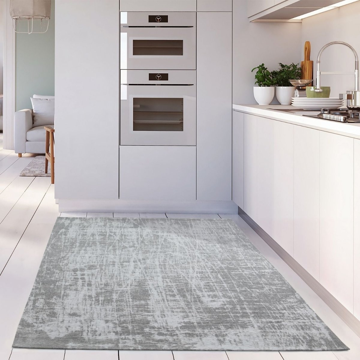 Washable Rug Carina Grey | 6921G - Joe’s Haven