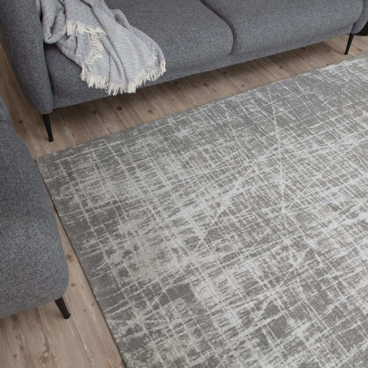 Washable Rug Carina Grey | 6921G - Joe’s Haven