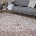 Washable Rug Carina Pink | 6962 - Joe’s Haven