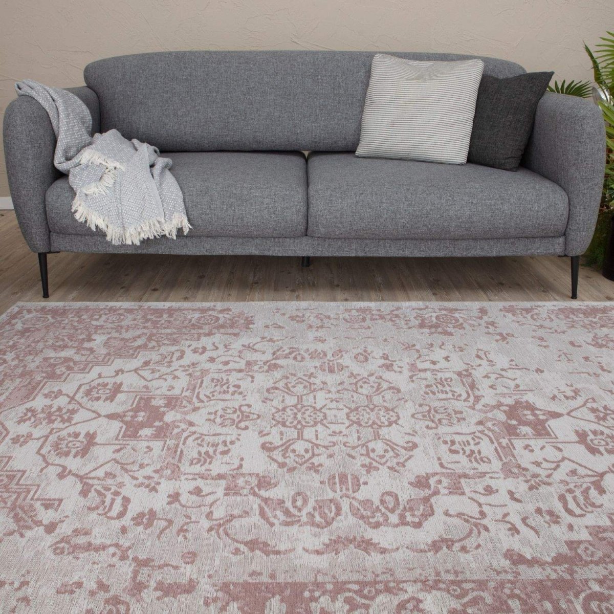 Washable Rug Carina Pink | 6962 - Joe’s Haven