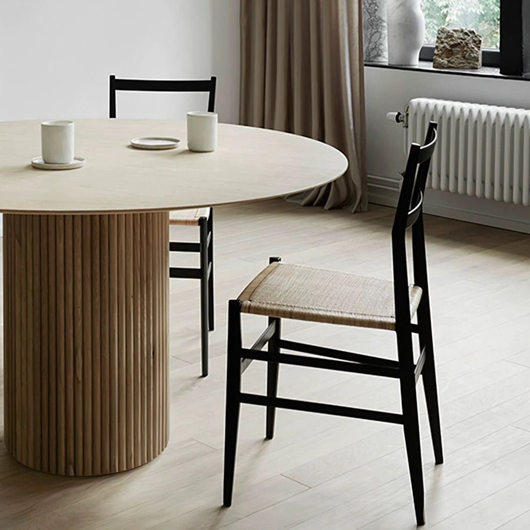 Ivar Round Dining Table, Oak Or Walnut - Joe’s Haven