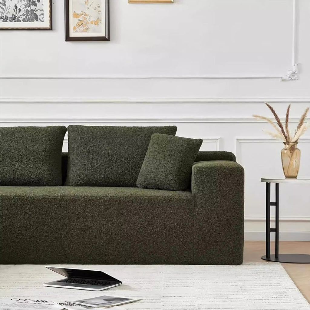 Ortega Modular Sofa Bed, Three Seater Corner Sofa Bed, Boucle - Joe’s Haven