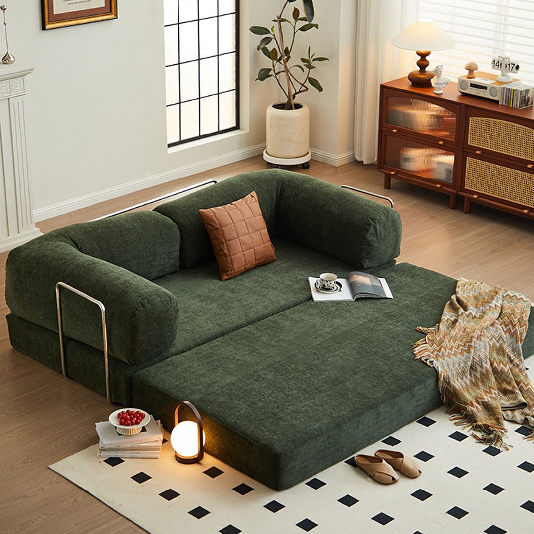 Yamada Foldable Lazy Sofa Bed, Corduroy - Joe’s Haven