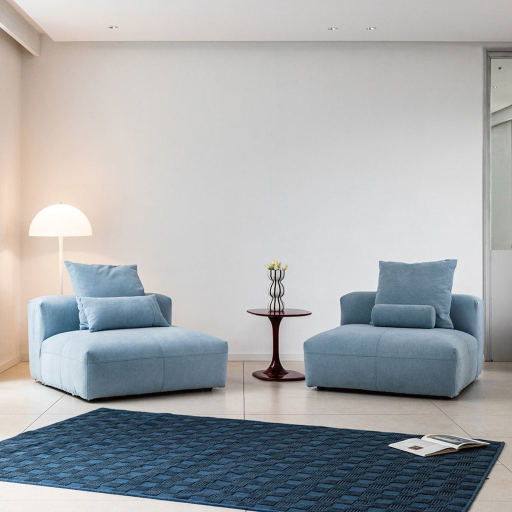 Gagnon Modular Sofa, Two Seater Sofa, Blue - Joe’s Haven
