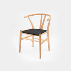 Gupta Dining Chair, Solid Wood & Rattan, Oak - Joe’s Haven