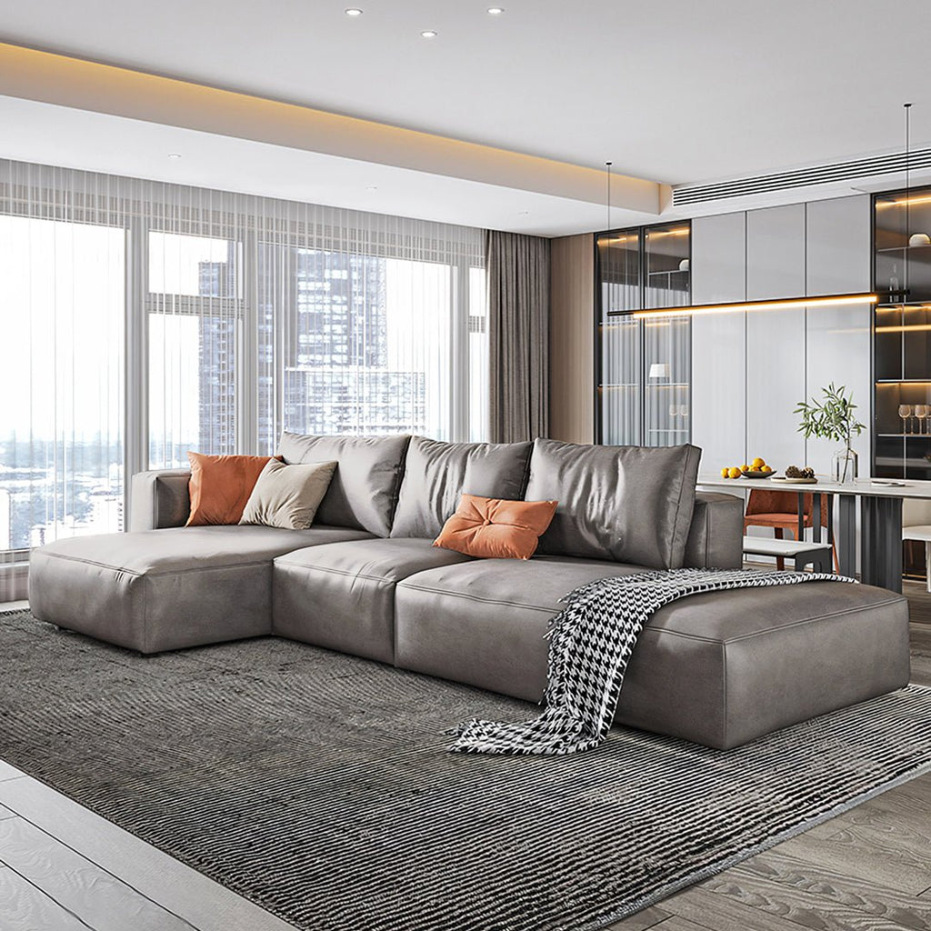 Samona Three Seater, Four Seater Corner Sofa, Leathaire - Joe’s Haven