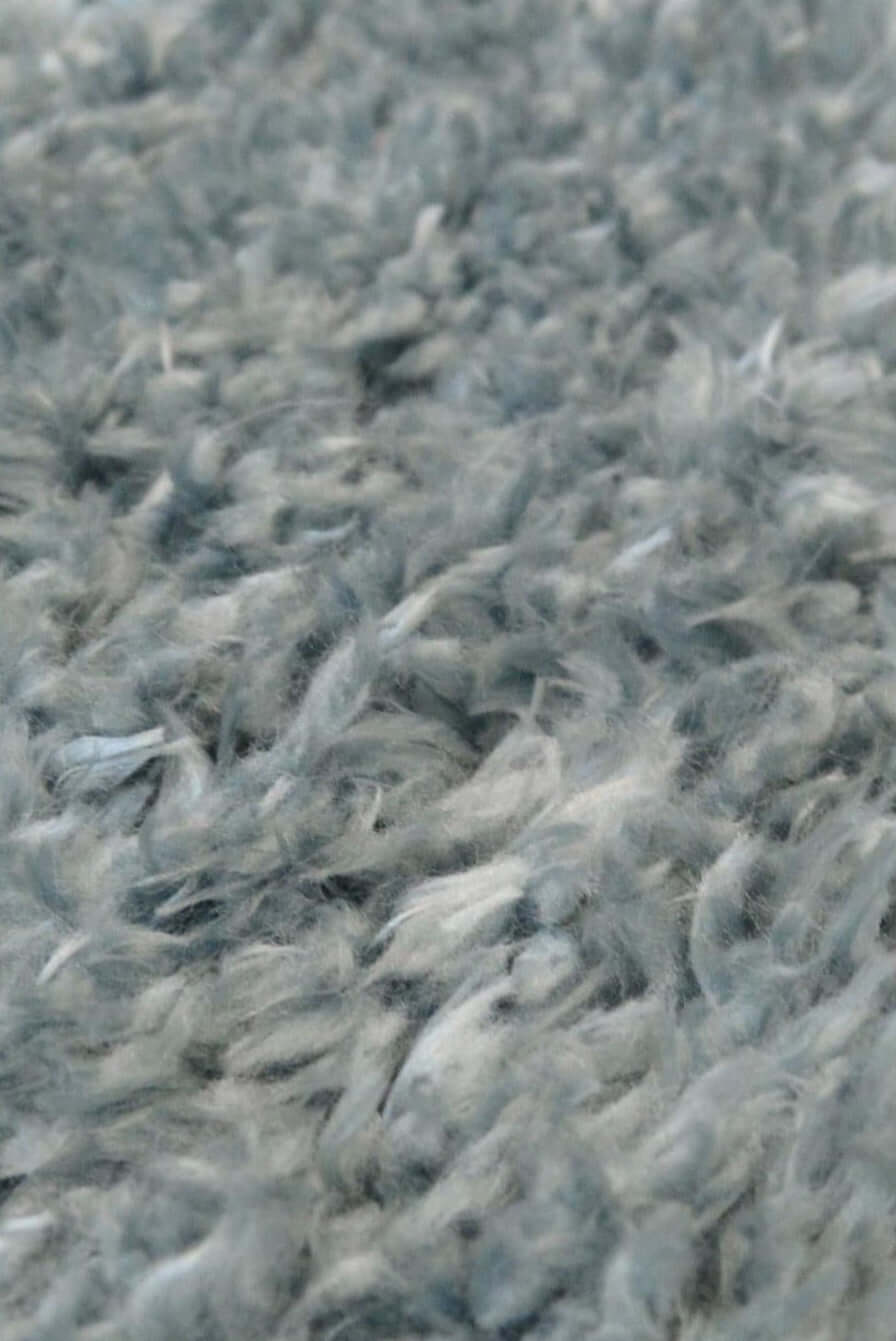 Lagom Duck Egg Blue Shaggy Rug - Joe’s Haven