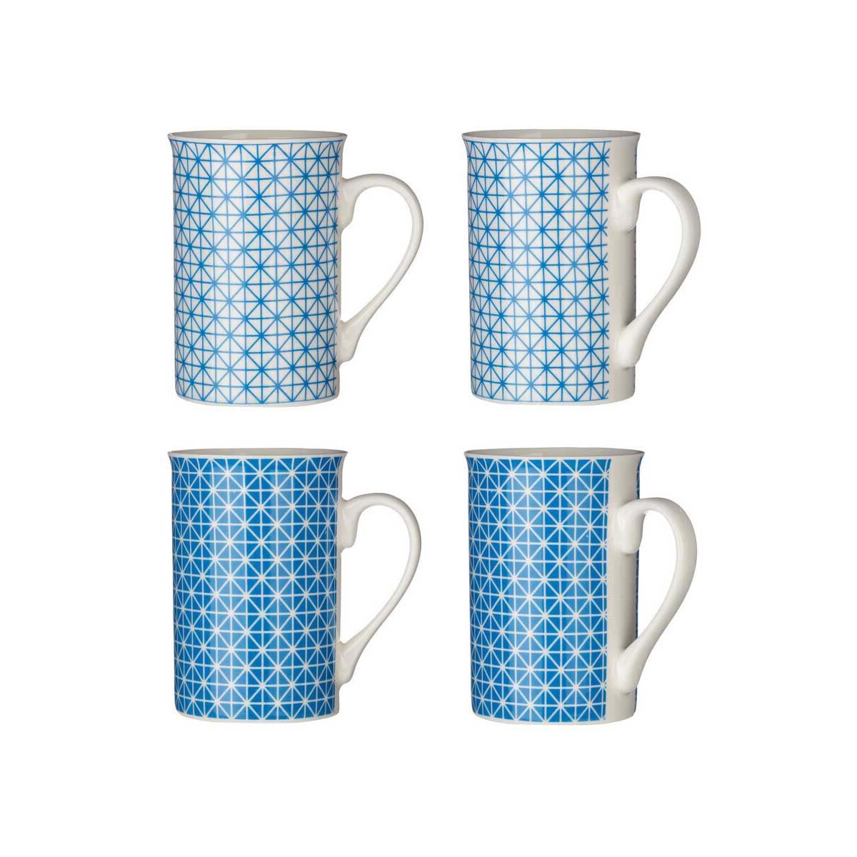 Maroc Blue Mugs Set of 4 - Joe’s Haven