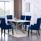 Windsor LUX Velvet Dining Chair (with armrests) - Joe’s Haven