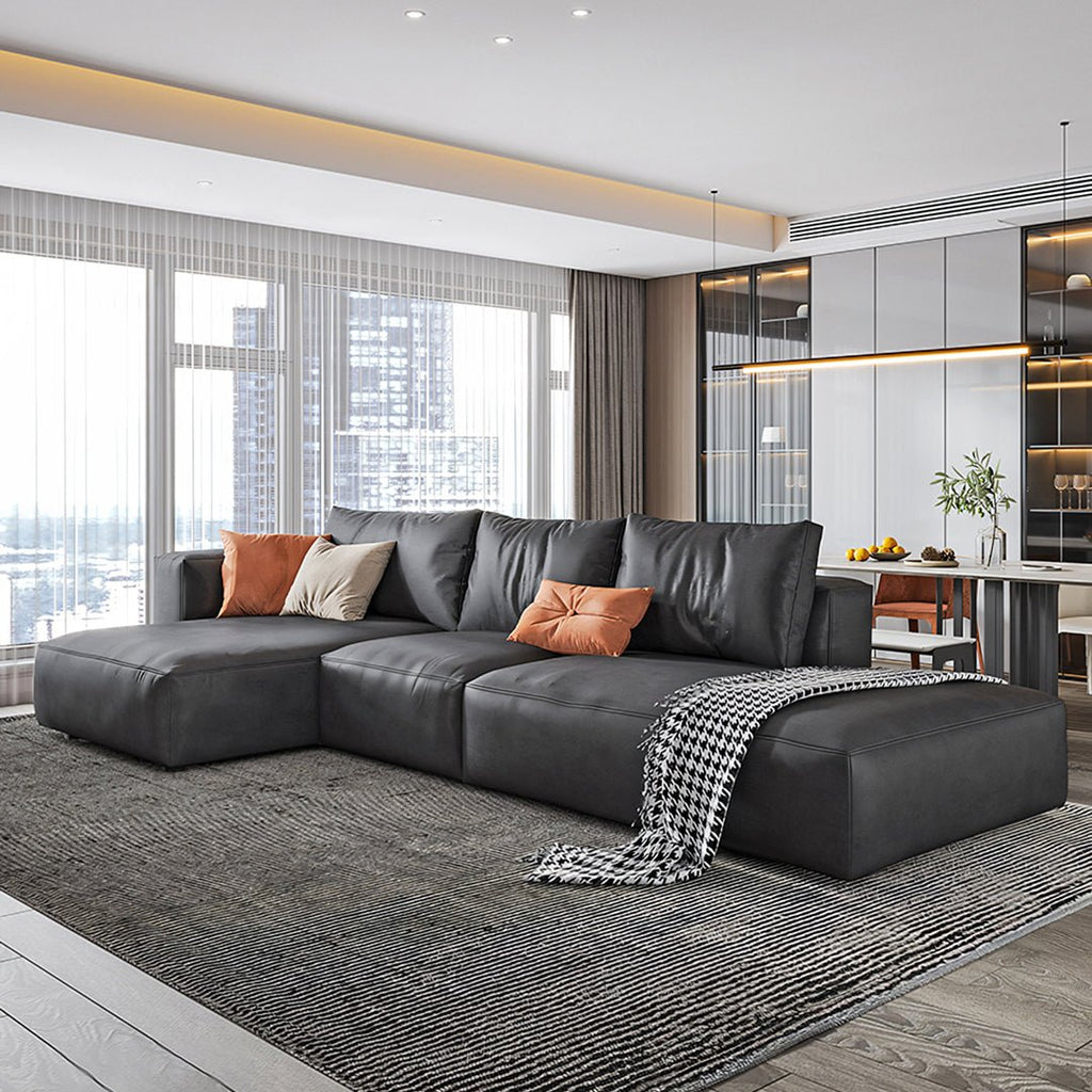 Samona Three Seater, Four Seater Corner Sofa, Leathaire - Joe’s Haven