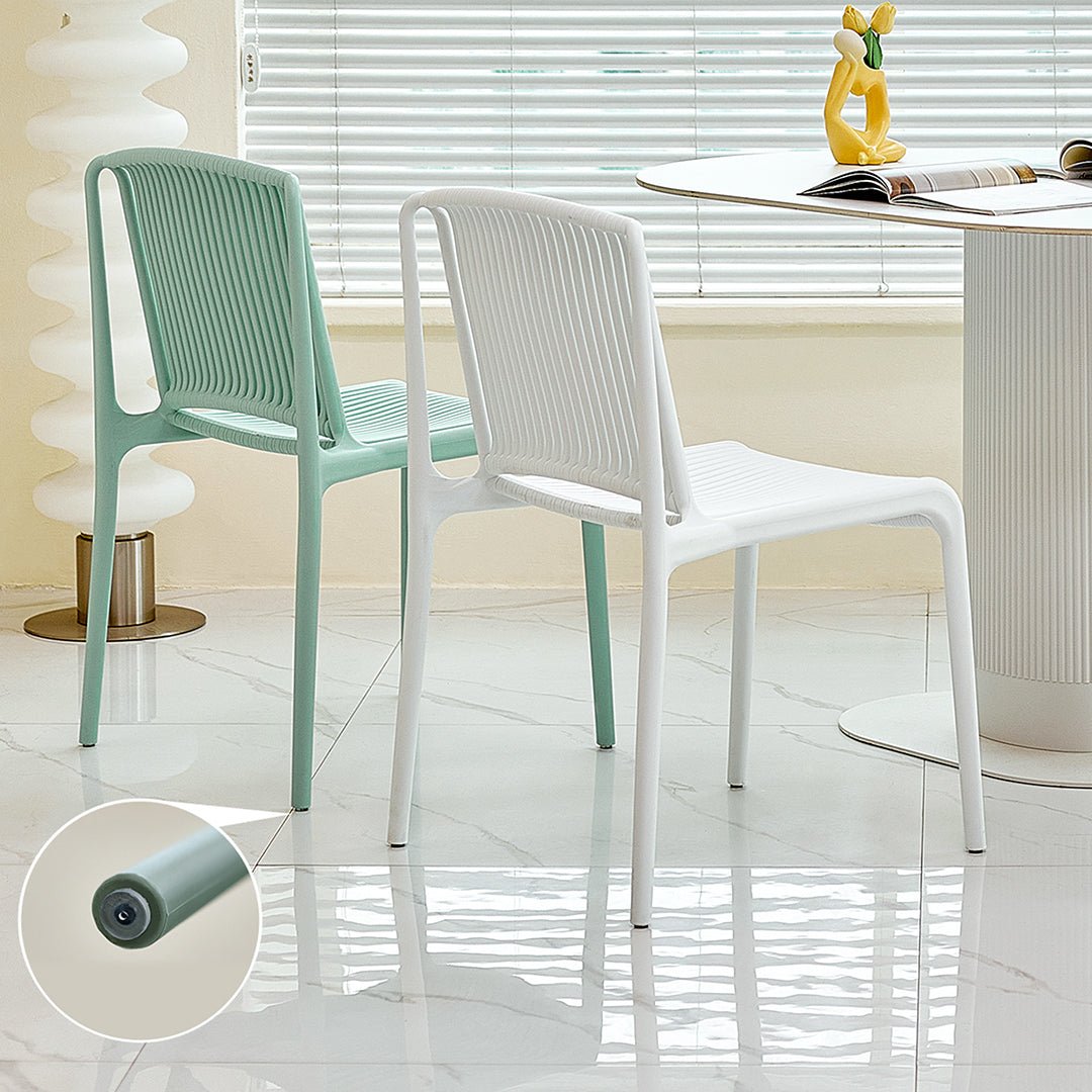 Upton Plastic Dining Chair - Joe’s Haven