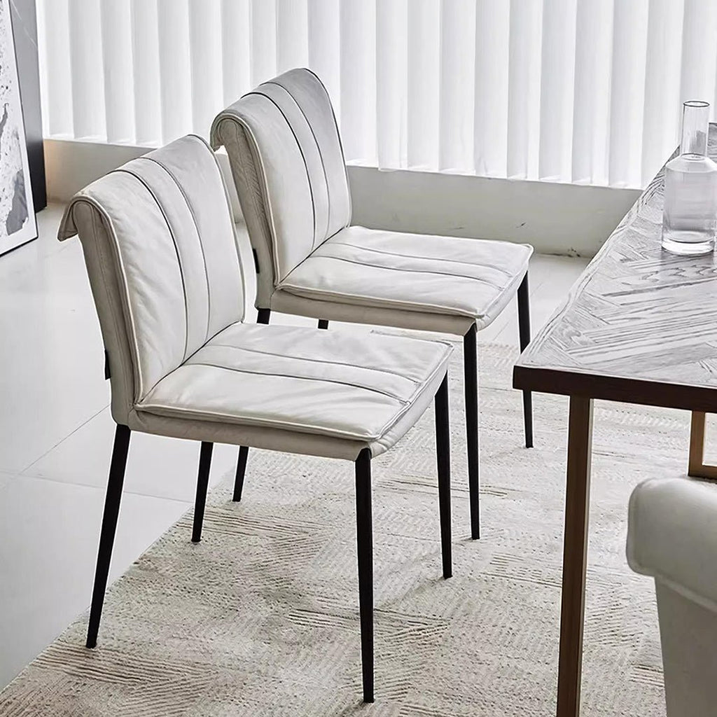 D'Amato Dining Chair, Leather - Joe’s Haven