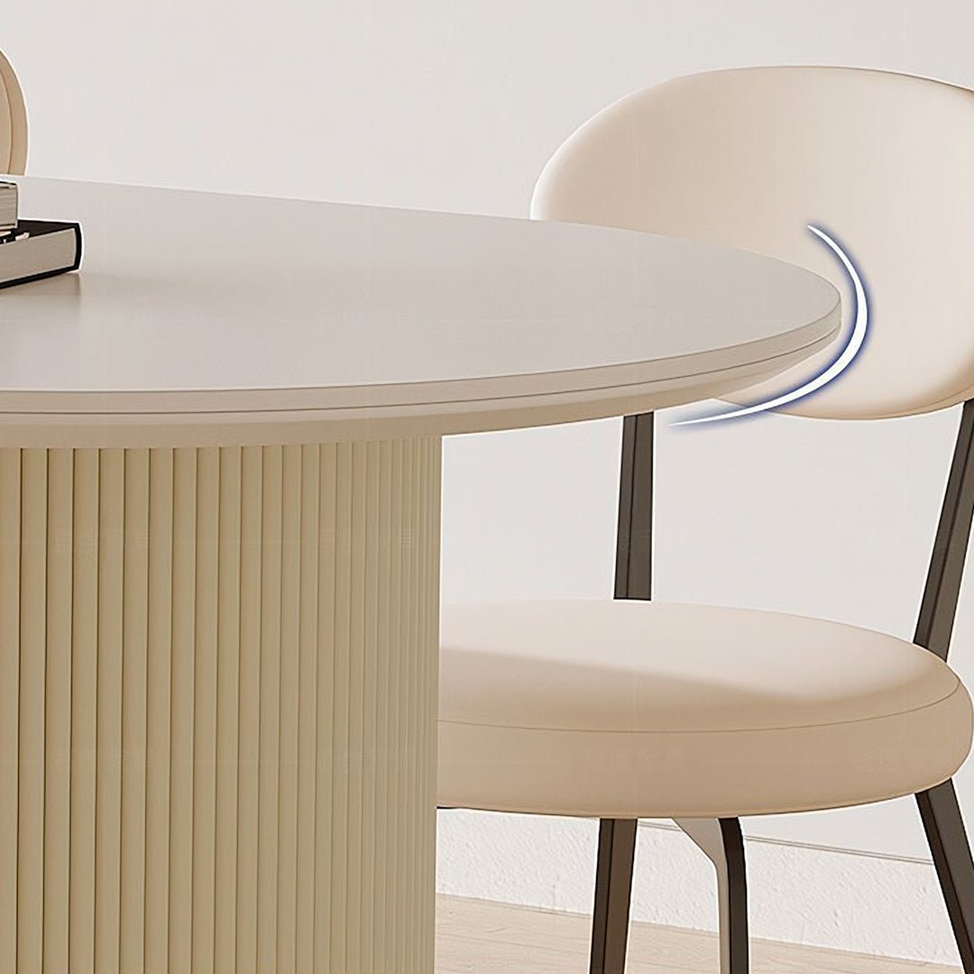 Pacheco Foldable Dining Table, Oval - Joe’s Haven