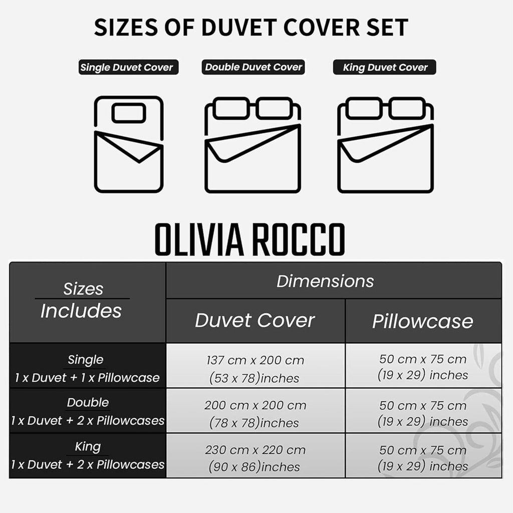 OLIVIA ROCCO Ribbed Fleece Reversible Teddy Duvet Set OEKO-TEX Certified Multiple Sizes - Joe’s Haven