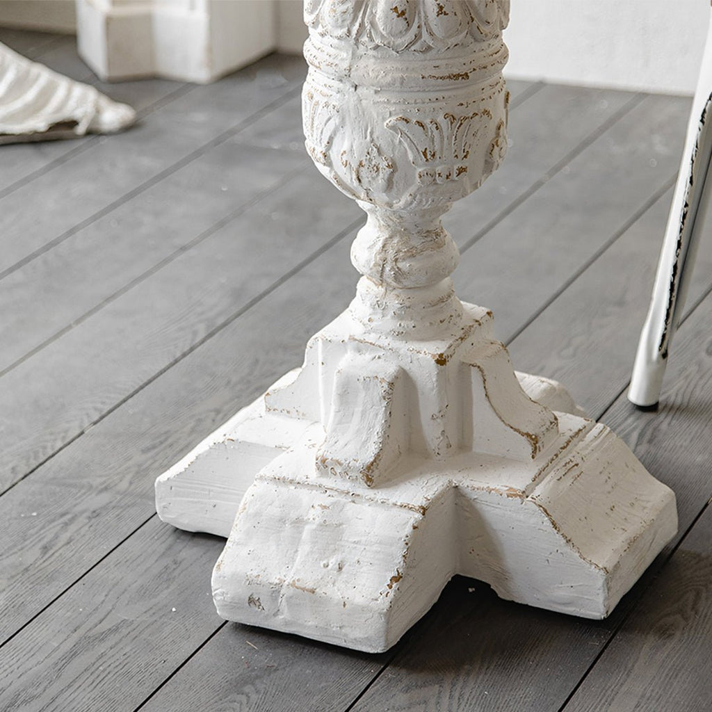Leif Retro White Dining Table - Joe’s Haven