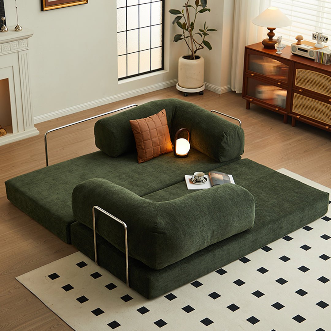 Yamada Foldable Lazy Sofa Bed, Corduroy - Joe’s Haven