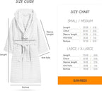 Women's Hydro Ribbed Ultra Soft 100% Cotton Hooded Bath Robes - Joe’s Haven