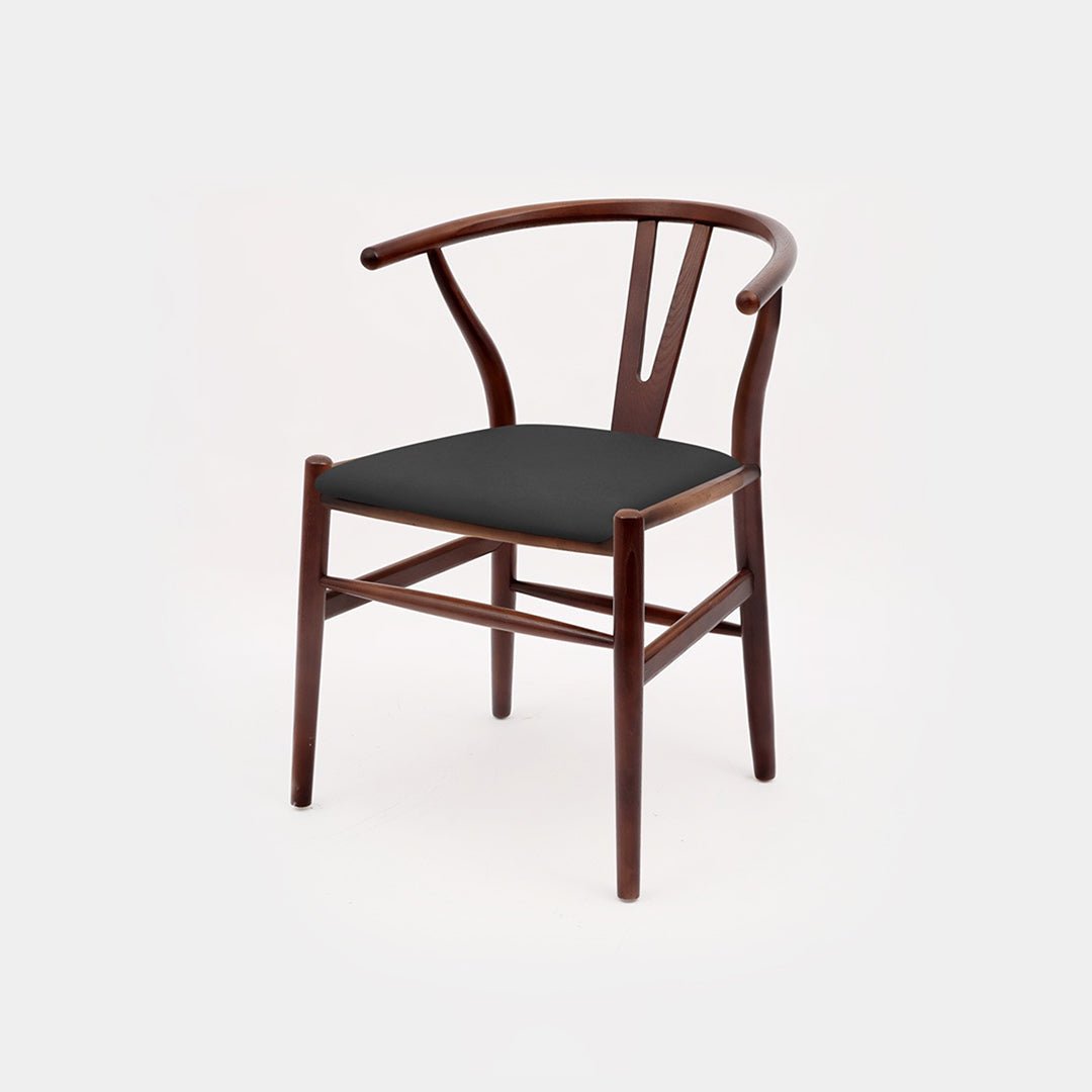 Gupta Dining Chair, Solid Wood & Rattan, Oak - Joe’s Haven