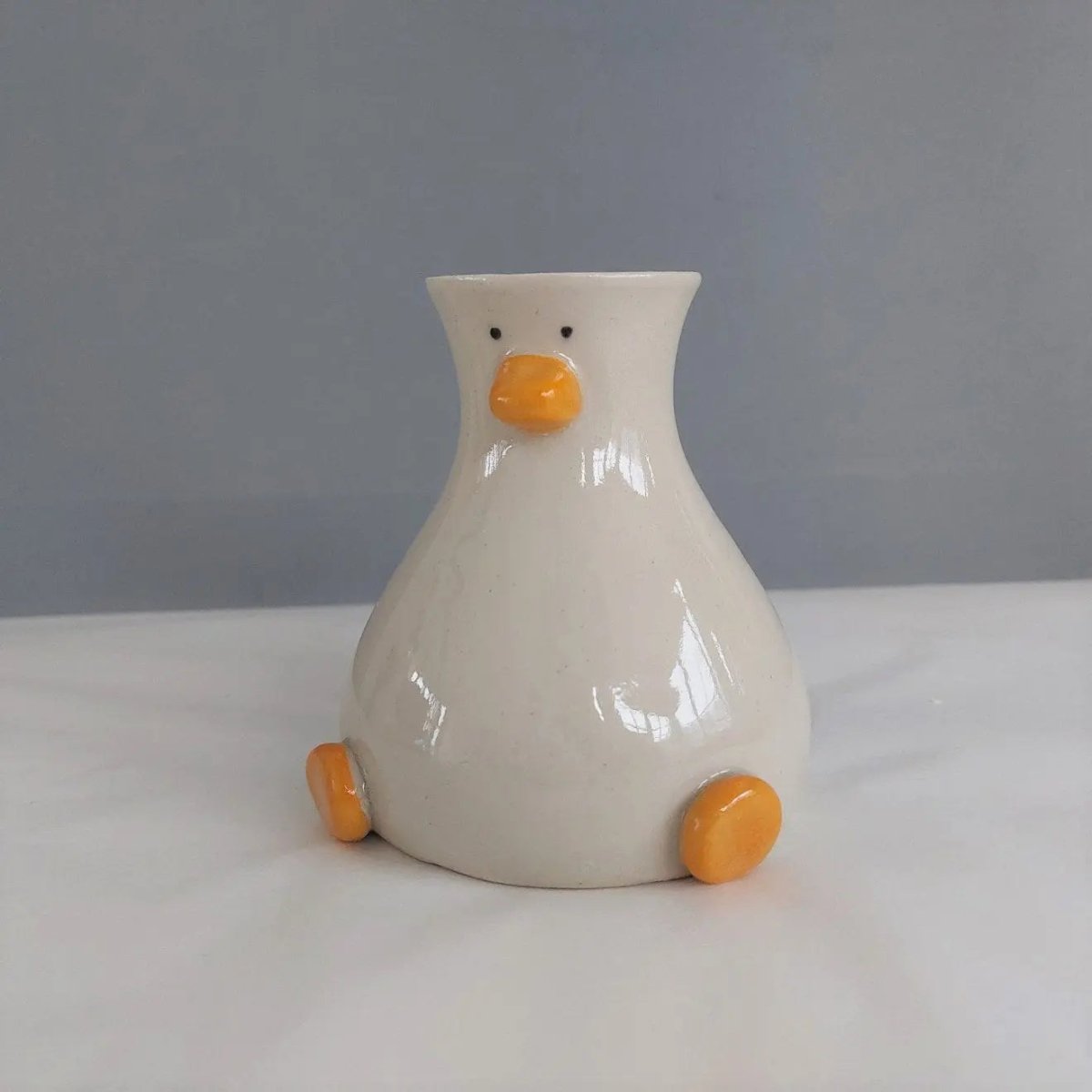 Round Boy Duck Vase - Joe’s Haven