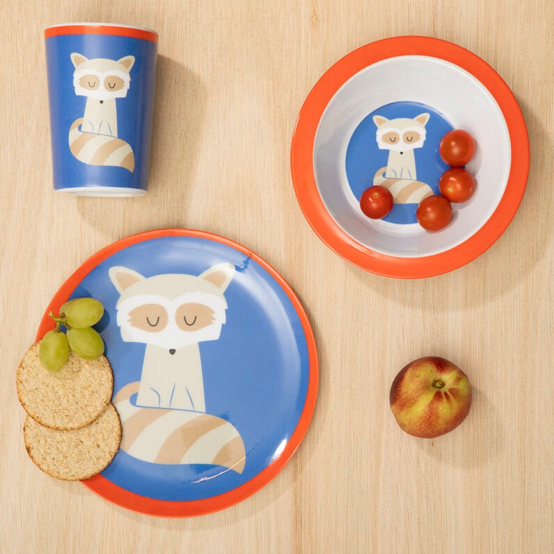 Mimo Kids Ralph Raccoon Dinner Set - Joe’s Haven