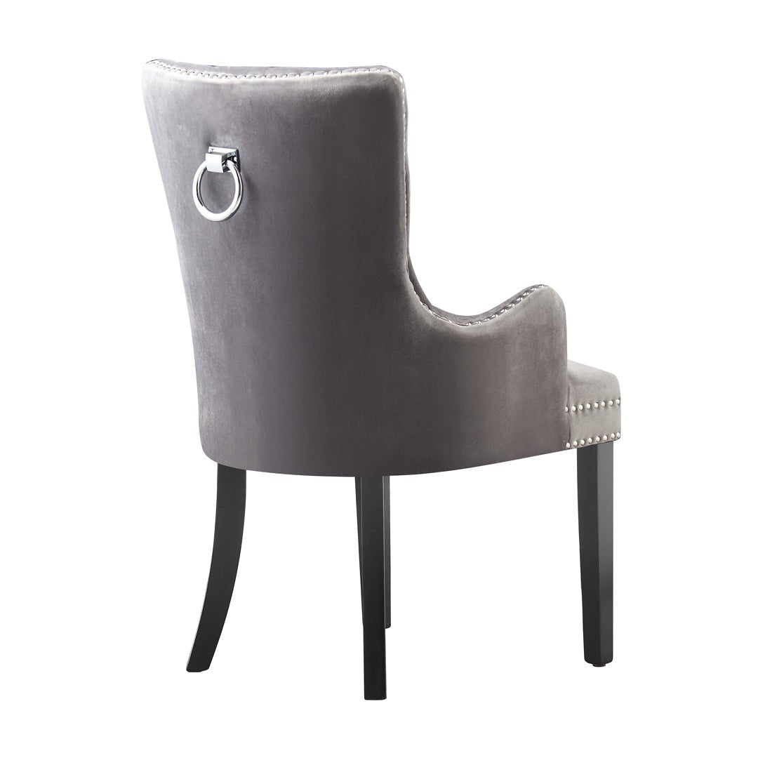 Windsor LUX Velvet Dining Chair (with armrests) - Joe’s Haven