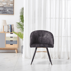 Vittorio Rocco LUX 5PCs Dining Set includes an Oak Dining Table and Set of 4 Dining Chairs - Joe’s Haven