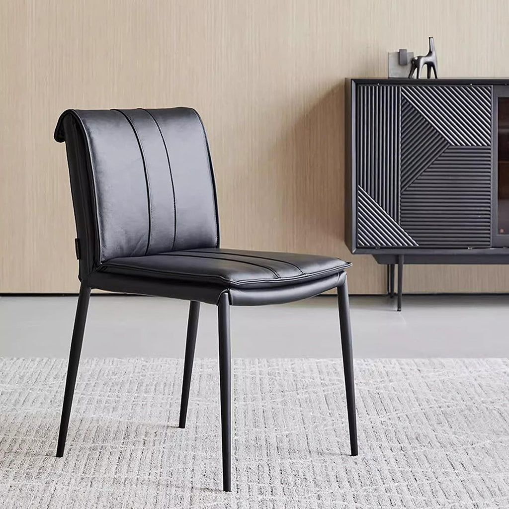 D'Amato Dining Chair, Leather - Joe’s Haven
