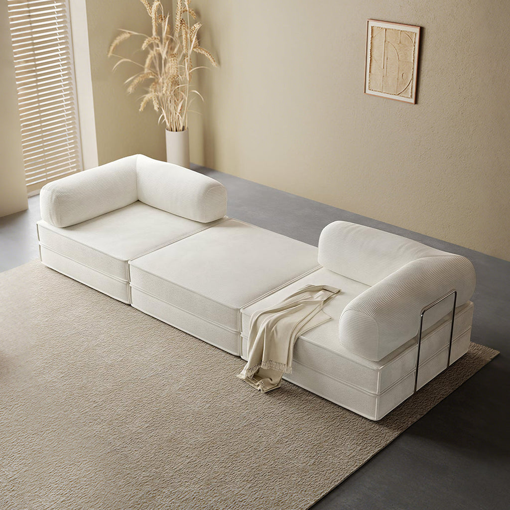 Van Buren Foldable Lazy Sofa Bed, Corduroy