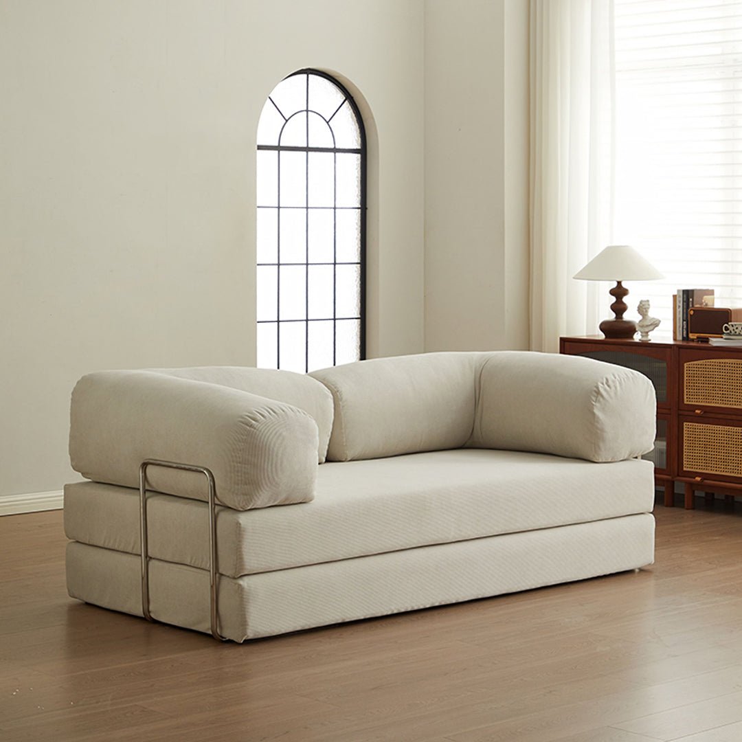 Yamada Foldable Lazy Sofa Bed, Corduroy - Joe’s Haven