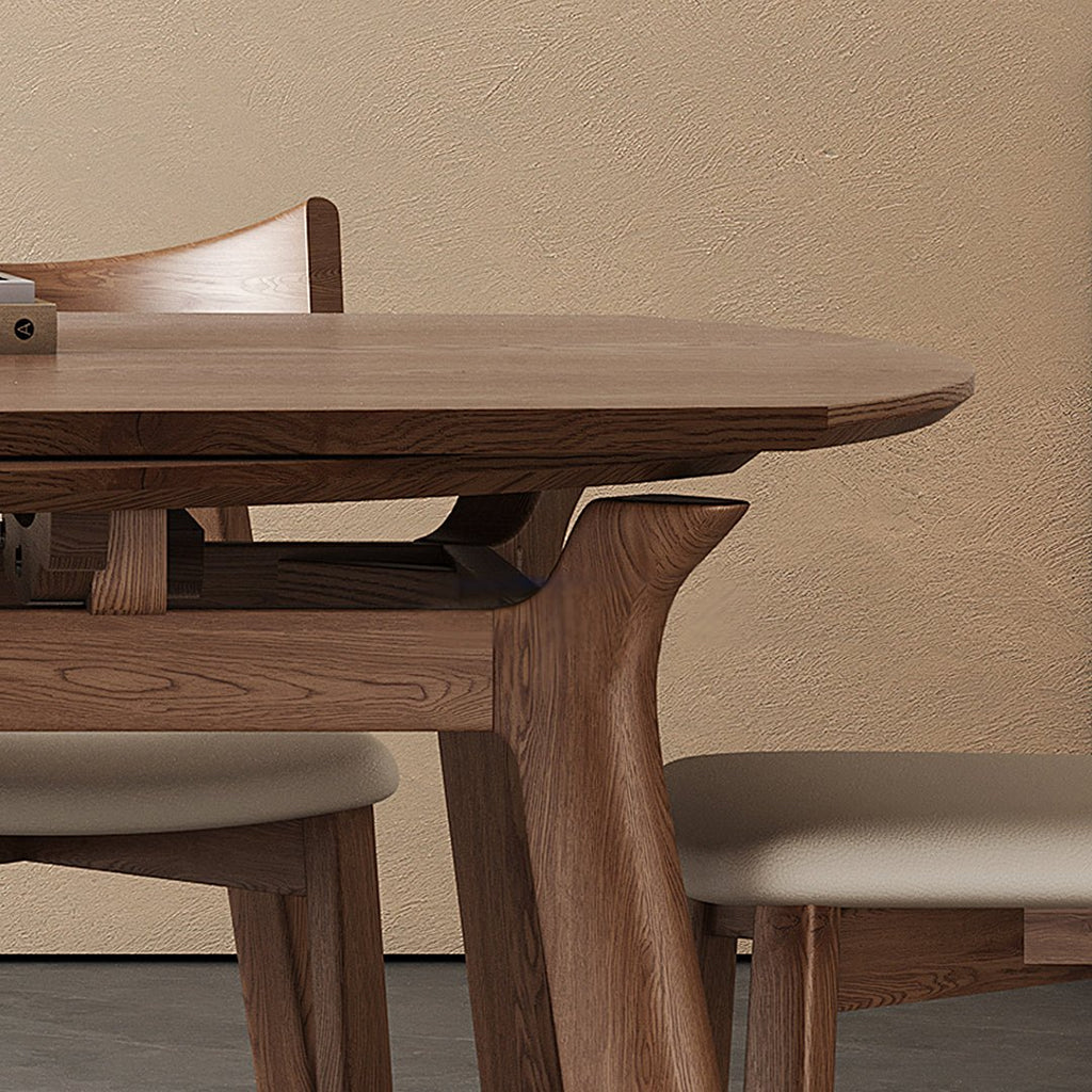 Aitken Round Folding Dining Table, Solid Wood - Joe’s Haven
